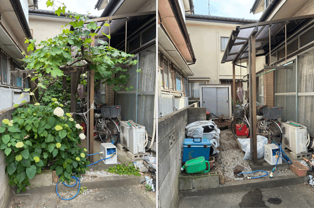 ものがある場所