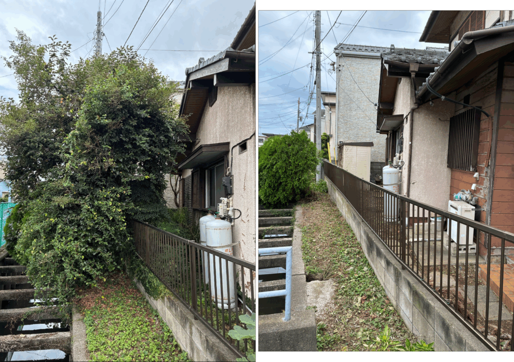 お庭じまいさいたま市西区