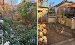 お庭じまいビフォーアフター
